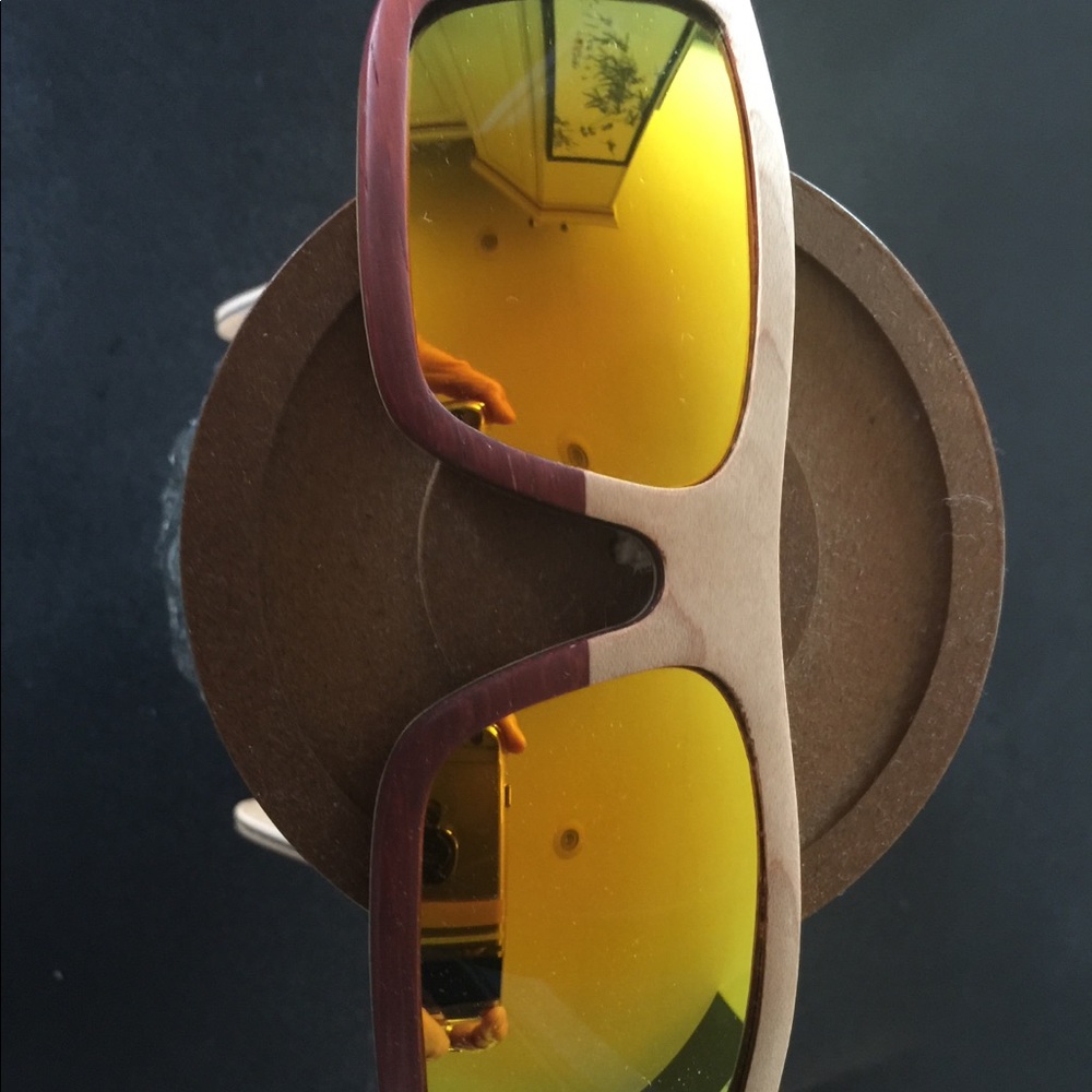 Wood sunglasses